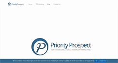 Desktop Screenshot of priorityprospect.com